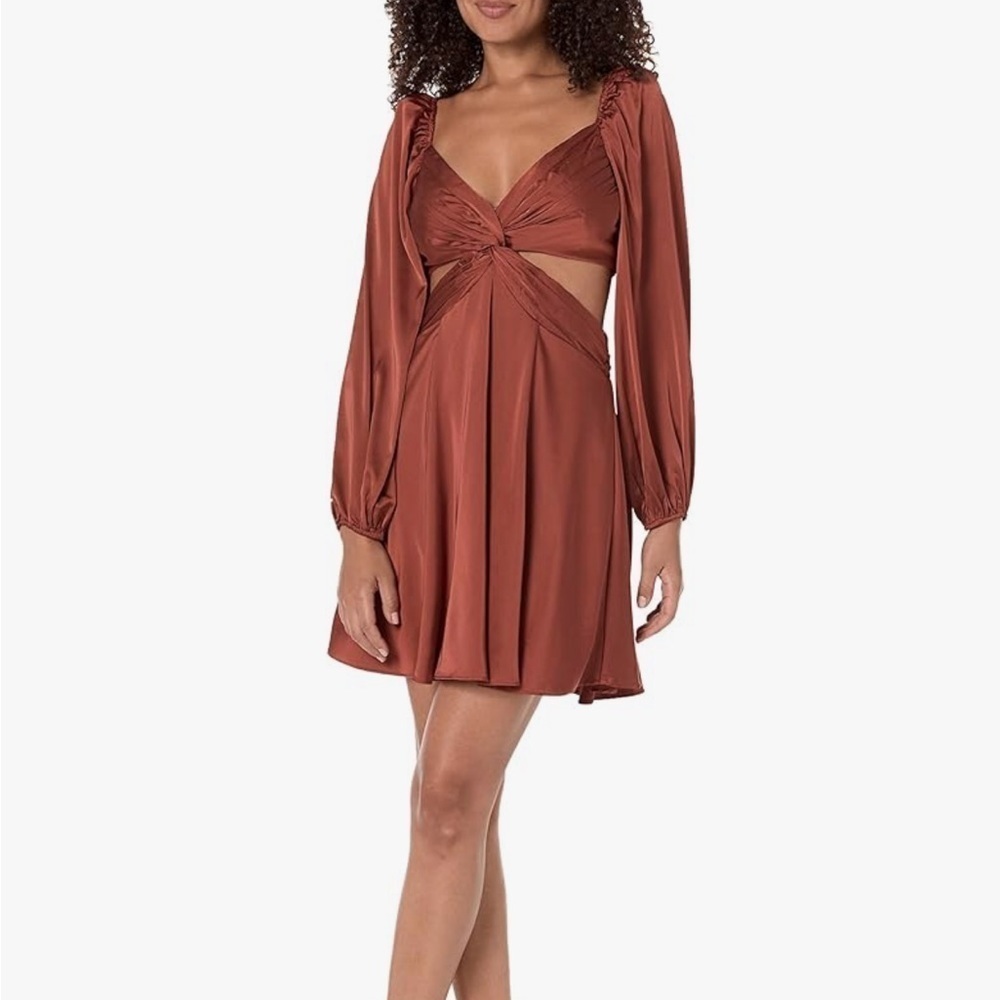 ASTR the label Anamaria dress rust color size XS NWT Flawed⚠️